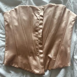 Zara strapless top